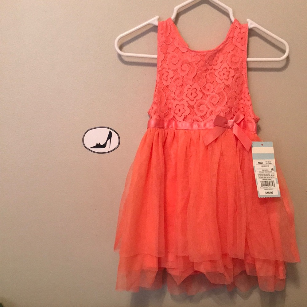 Peach Dress